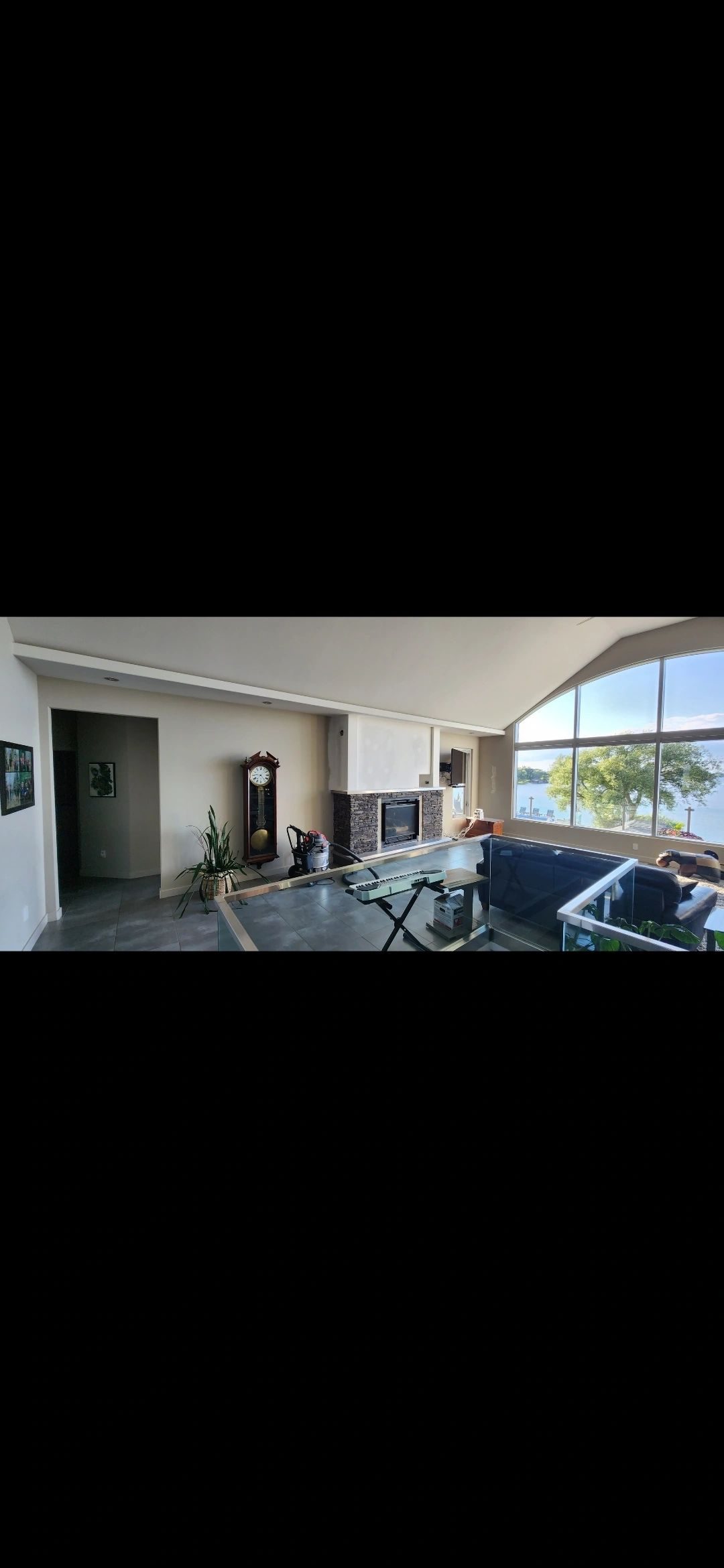Completed interior painting project