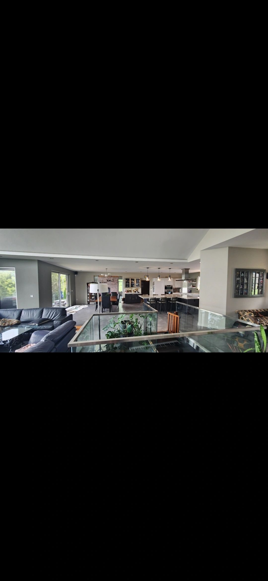 Completed interior painting project
